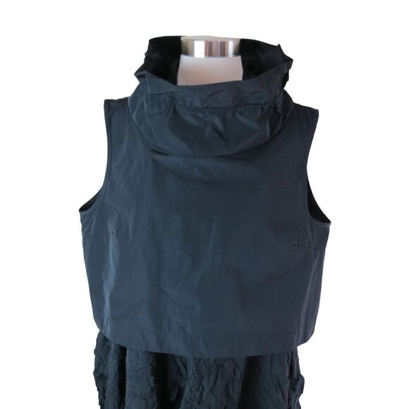 Vintage René Madison Ave Women's Black Avant-Garde 2-Piece Dress & Top Set M - Picture 3 of 14